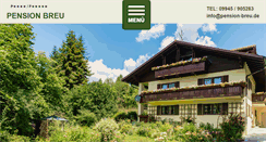 Desktop Screenshot of pension-breu.de